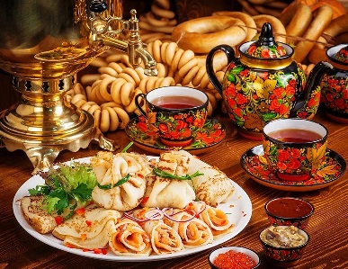 Проект ресторана русской кухни «Самоцветы» с банкетным залом
