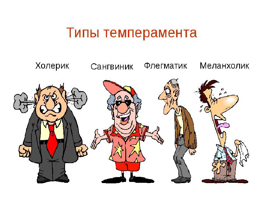 Характер и темперамент личности. Проблемы психологической совместимости с различными типами темперамента